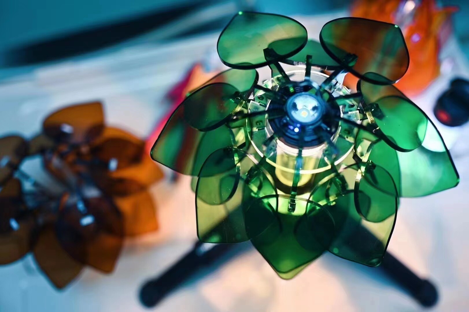 Customizable art table lamps (2)