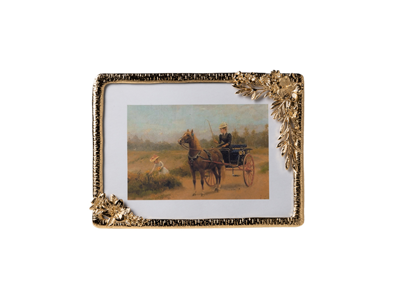 Metal decorative photo frames (6)