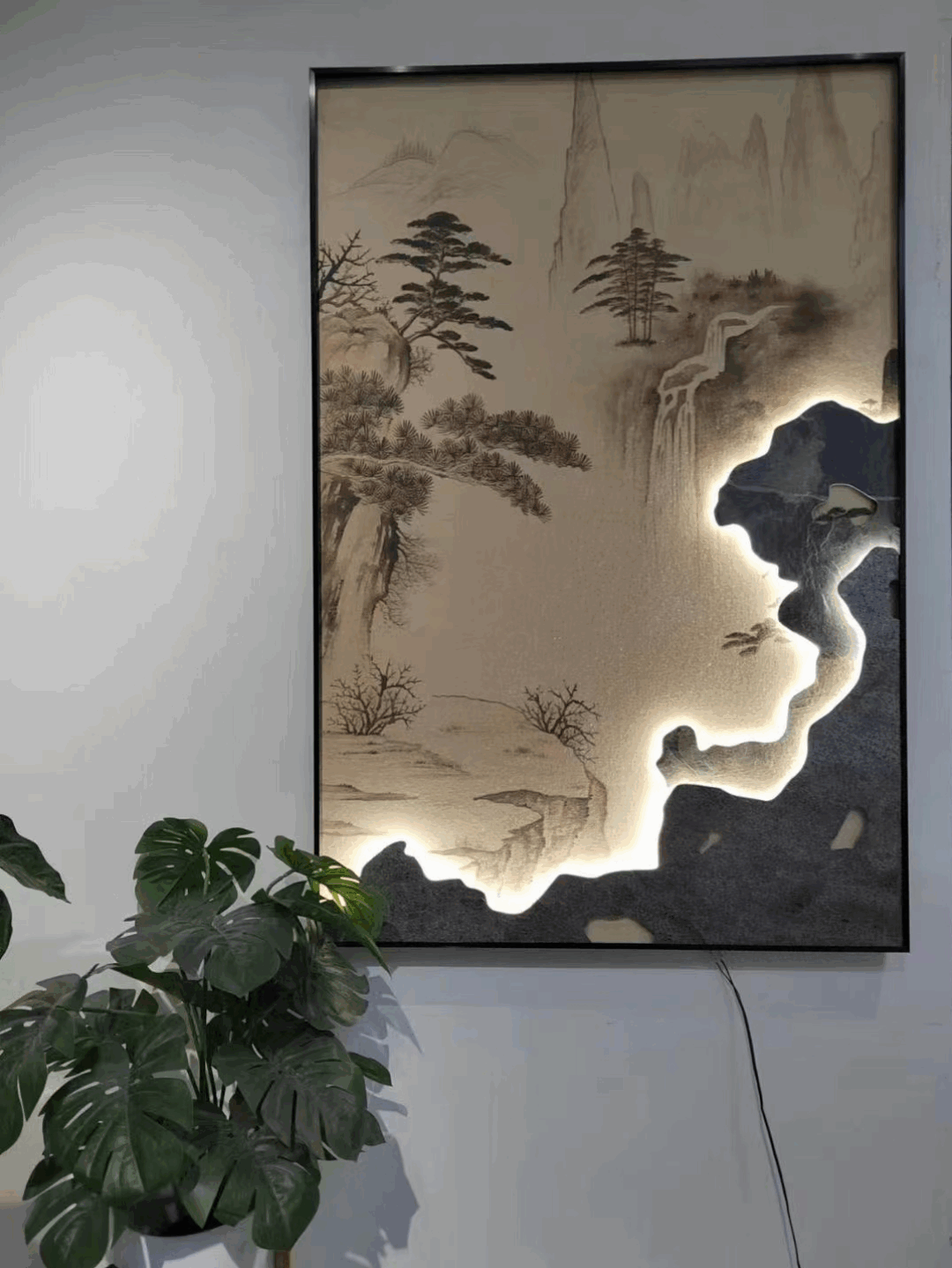 Art stone luminous painting (3)