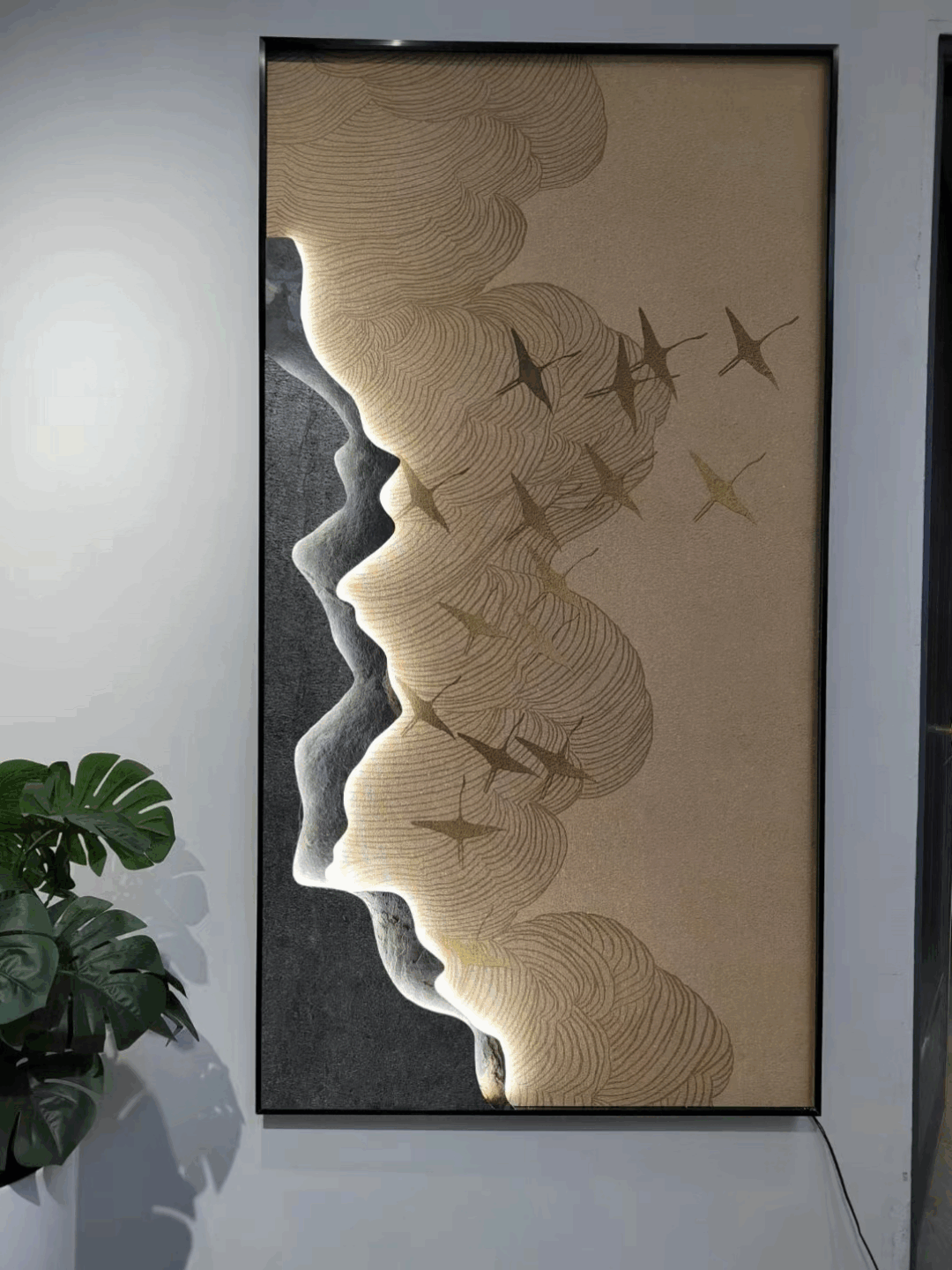 Art stone luminous painting (4)